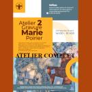 Affiche pour l'atelier de gravure proposé par Marie Poirier