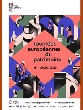 Affiche des Journées Européennes du Patrimoine 2026