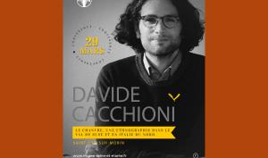 Affiche pour la conférence de Davide Cacchioni