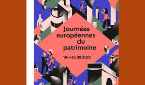 Affiche des Journées Européennes du Patrimoine 2026