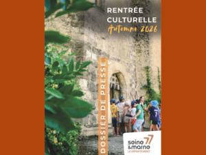 Première page du programme de la rentrée culturelle de l'automne 2026