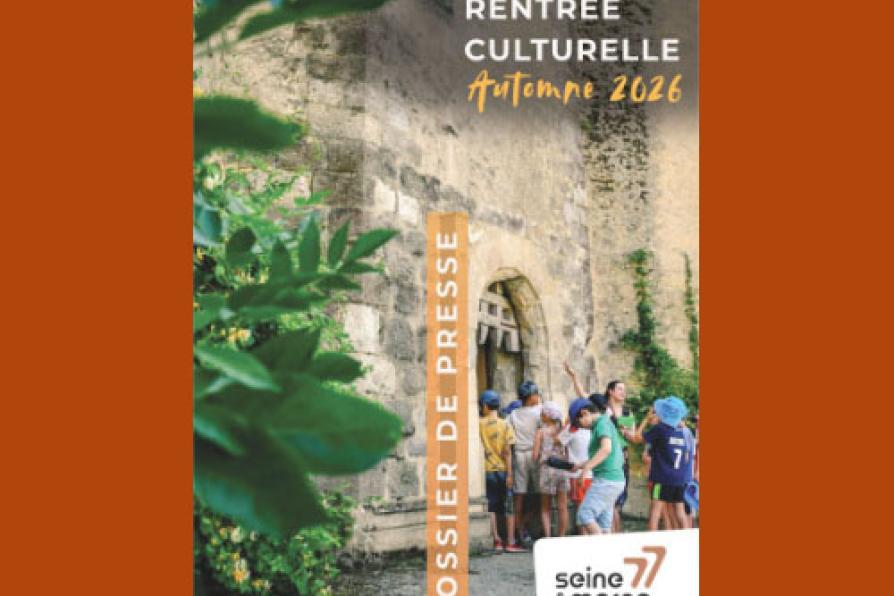 Première page du programme de la rentrée culturelle de l'automne 2026